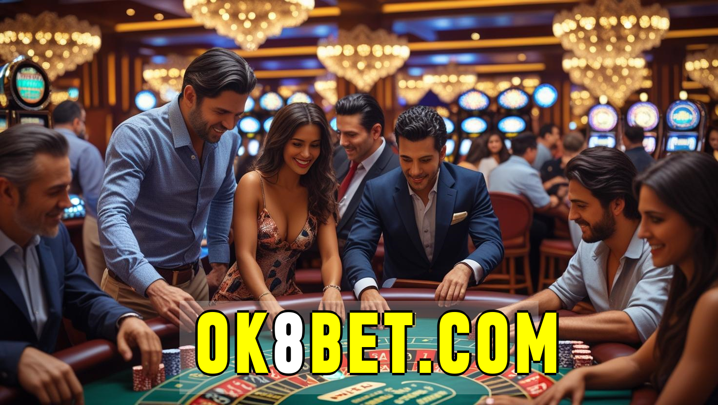 ok8bet: Caça-níqueis e Bônus Imperdíveis no Cassino ao Vivo!